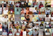 ร่วมถ่ายรูปรณรงค์ให้โรงแรมทาวน์อินทาวน์ออกมาขอโทษผู้ติดเชื้อฯ